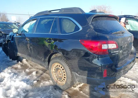 2017 Subaru Outback 2.5I Premium из США, поврежденный, VIN 4S4BSACC7H3428412